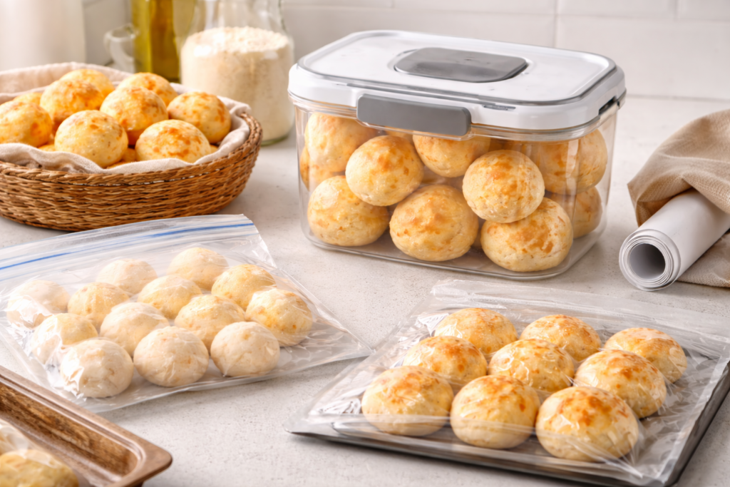 Como armazenar pão de queijo: formas práticas para manter sabor e textura por mais tempo