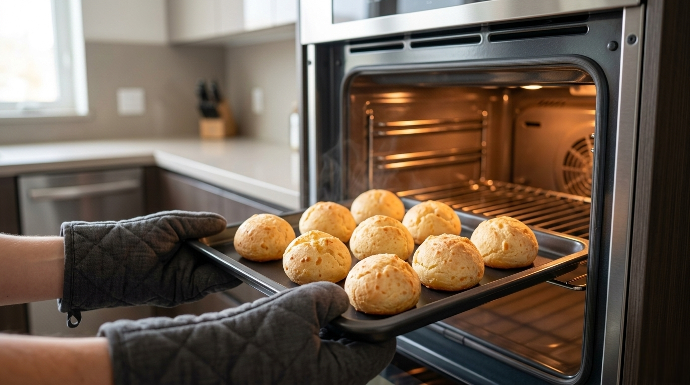 Como assar o pão de queijo: guia simples para deixar dourado e macio